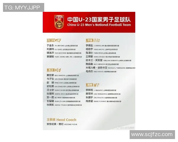 中国足球训练营最新名单公布各年龄段优秀球员齐聚展现潜力与希望